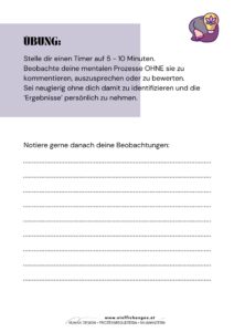 Verstand, &Uuml;bungsblatt, damit arbeiten, Mechanik, Human Design